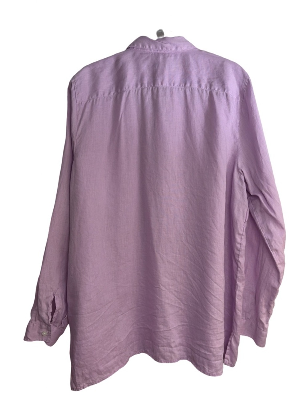 J Jill Lavender Linen Shirt - Long Sleeve -XL - Picture 2 of 5
